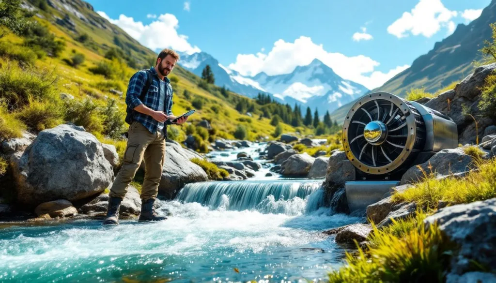 ein bauer erklärt, wie spanien bergwasser effektiv als innovative und nachhaltige energiequelle nutzt, um die zukunft der energiegewinnung zu gestalten.