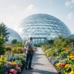 ein erfahrener gärtner erläutert, wie china im gartenbau eine rekordkuppel errichtet und neue maßstäbe setzt.