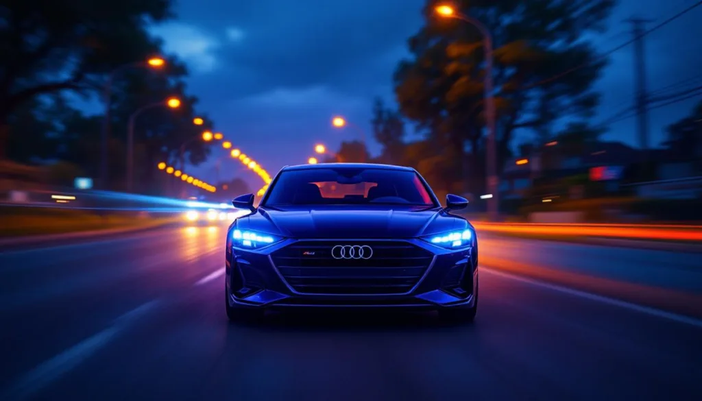 ein zwölfjähriger junge erzählt, warum er mit dem audi seines vaters vor der polizei geflohen ist. spannende einblicke in ein außergewöhnliches erlebnis.