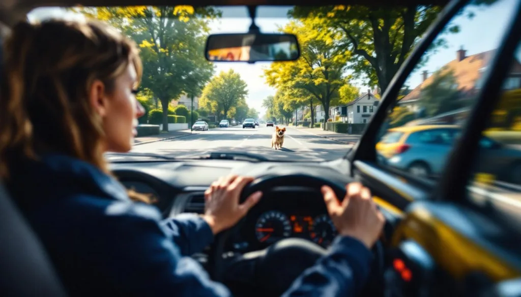 erfahren sie, warum eine autofahrerin unerwartet bremste, als sie einen hund sah, und entdecken sie die rührende geschichte dahinter.