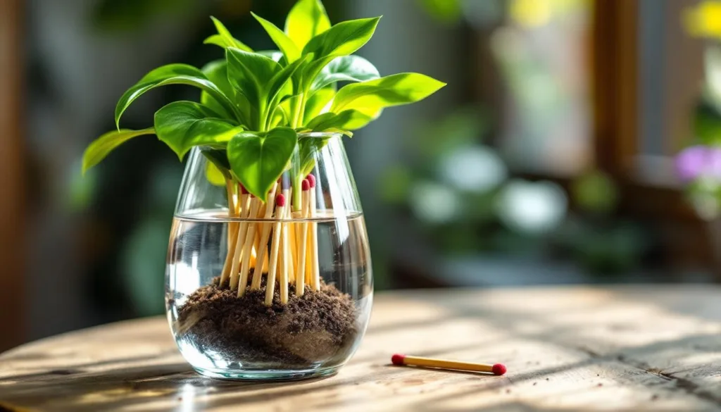 ich probierte diesen einfachen floristen-trick aus: streichhölzer helfen effektiv dabei, trauermücken in blumen und pflanzen zu vertreiben. erfahren sie, wie sie ihre pflanzen schützen können.