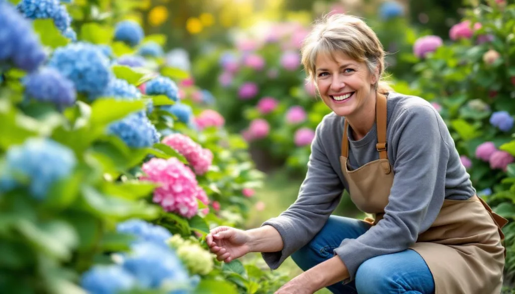 entdecken sie diesen einfachen küchentrick, mit dem meine hortensien viel üppiger und kräftiger blühen. perfekt für jeden gartenliebhaber!