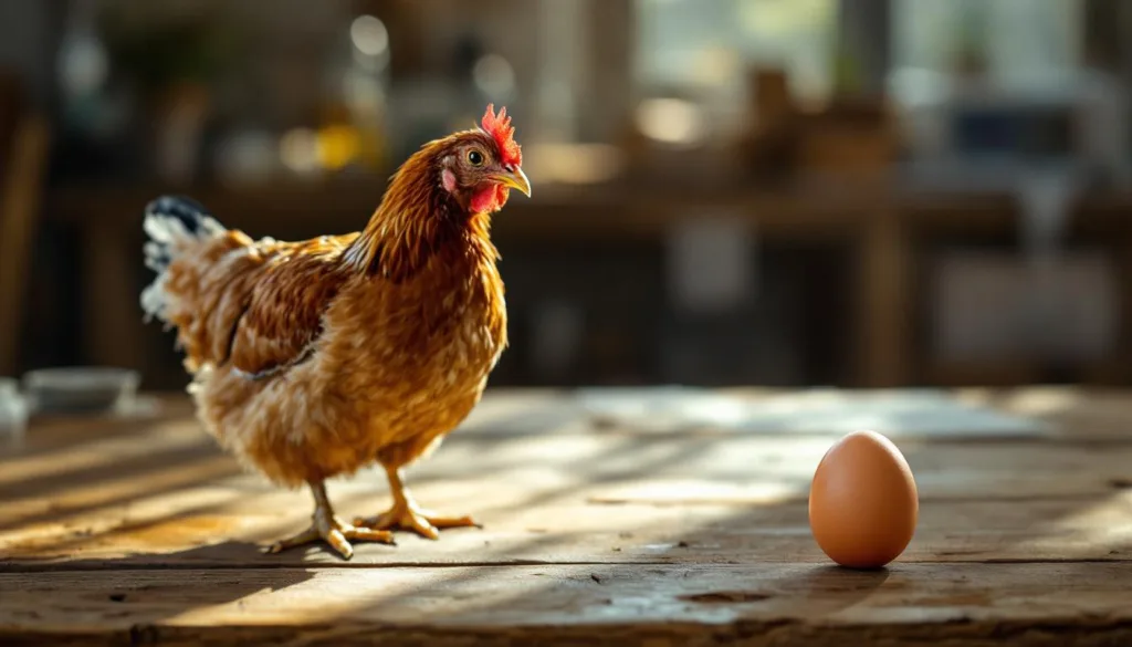 ein 30-tägiges forschungsprojekt, das das berühmte henne-ei-problem untersucht und neue erkenntnisse liefert.