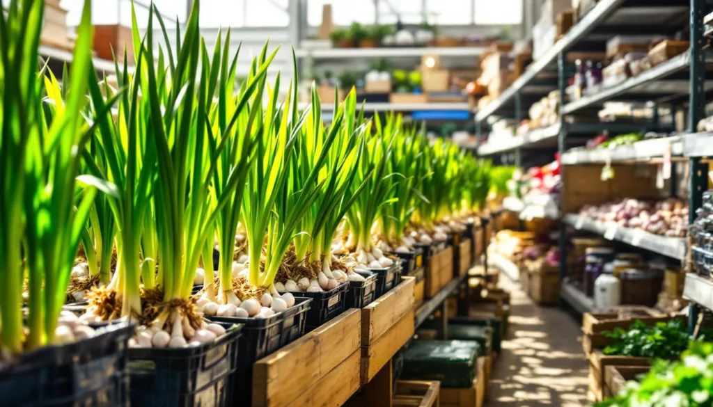 entdecken sie, wie ein einfacher zutatenrest aus dem supermarkt ganze reihen frischen knoblauchs wachsen lässt und erfahren sie die nachhaltige geheimnisse hinter diesem gartenwunder.