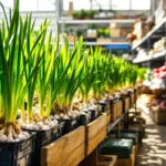 entdecken sie, wie ein einfacher zutatenrest aus dem supermarkt ganze reihen frischen knoblauchs wachsen lässt und erfahren sie die nachhaltige geheimnisse hinter diesem gartenwunder.
