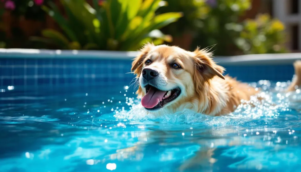 erfahren sie, wann hunde im pool baden dürfen, ohne chlor oder salz zu verwenden, und welche sicherheitsmaßnahmen wichtig sind.