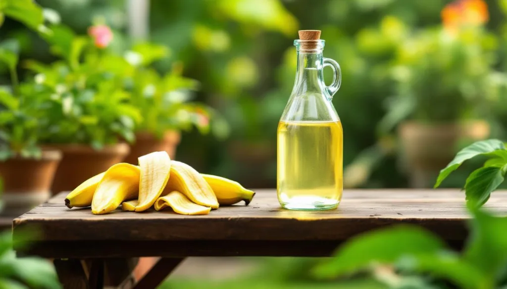 entdecken sie die kraftvolle mischung aus bananenschale und essig, die ganz ohne dünger und chemie wunder wirkt – natürlich und effektiv für ihren garten.