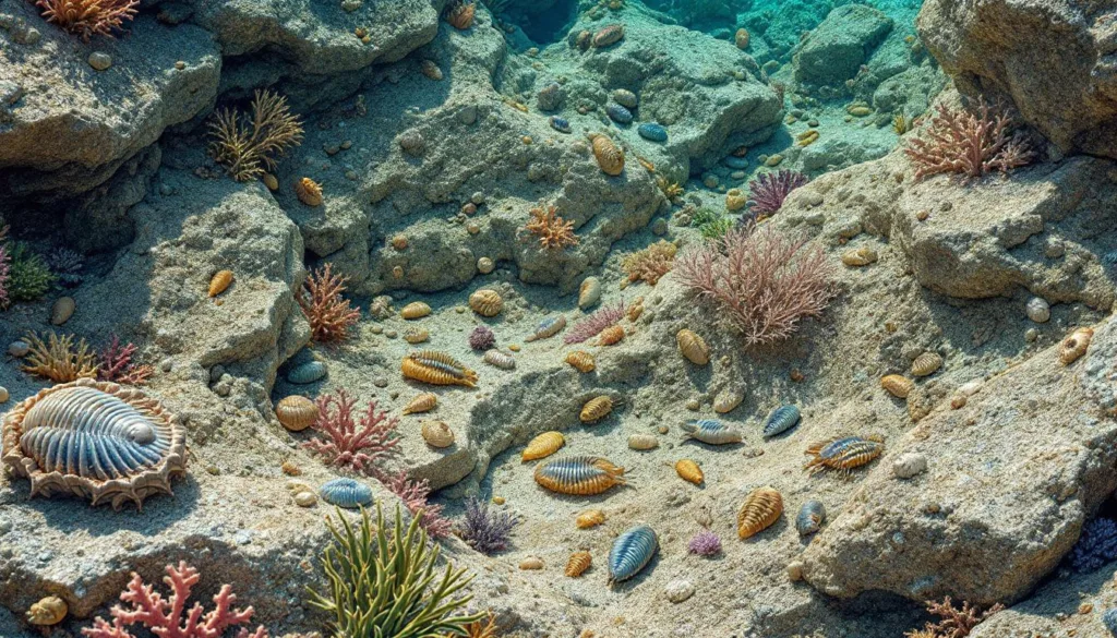 forscher entdecken spuren eines 500 millionen jahre alten meeresökosystems, ohne schaufel oder pinsel – bahnbrechende erkenntnisse zur urzeit der ozeane.